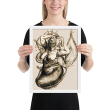 Load image into Gallery viewer, Thicke Madame Mami Wata Framed poster