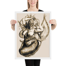 Load image into Gallery viewer, Thicke Madame Mami Wata Framed poster