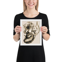 Load image into Gallery viewer, Thicke Madame Mami Wata Framed poster