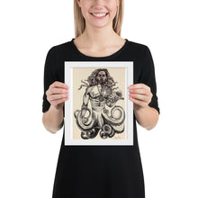 Load image into Gallery viewer, Olokun loves Yemaya Framed poster
